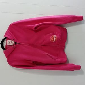Victoria’s Secret PINK Hoodie Jacket Pink Large Full Zip